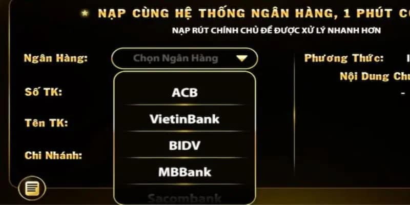 Cách thức để giao dịch thông qua ngân hàng